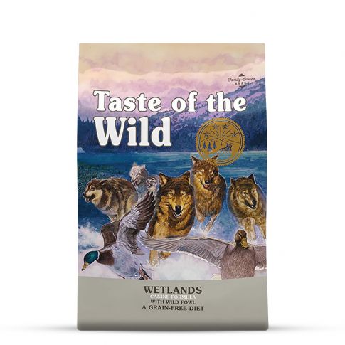 Taste of the Wild Wetlands Grain Free Adult Dry Dog Food - Roasted Fowl