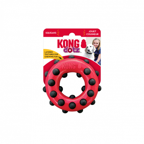Kong Dotz Circle Dog Toy