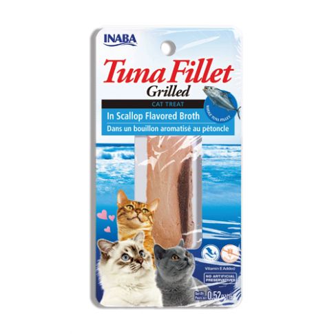 Inaba Tuna In Scallop Broth Cat Treat - 15 Gm