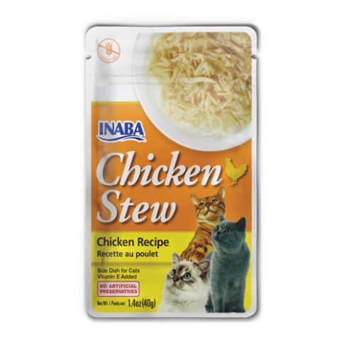 Inaba Chicken Stew Chicken Recipe Wet Cat Food - 40 gm