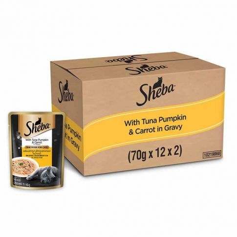 Sheba Rich Premium Adult Fine Wet Cat Food Chicken With Tuna In