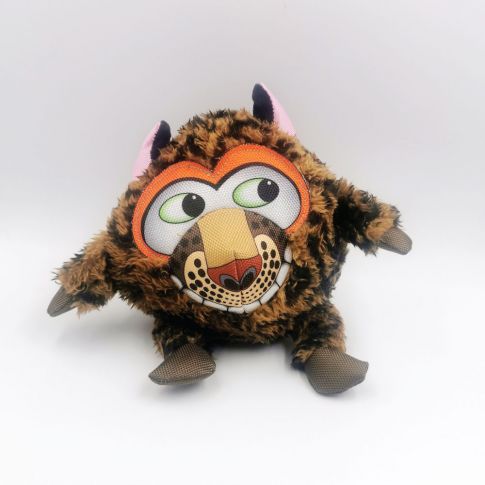 Nutrapet The Freaky Leopard Dog Toy