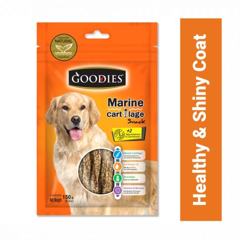 Goodies Marine Cartilage Dog Meaty Treat - 150 gm