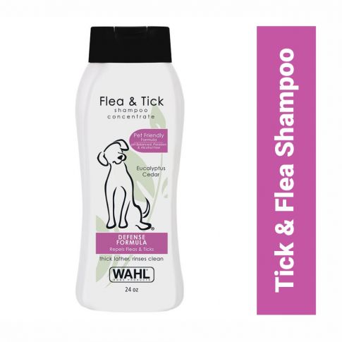 Wahl Flea & Tick Shampoo Eucalyptus Cedar Defense Formula For Dog