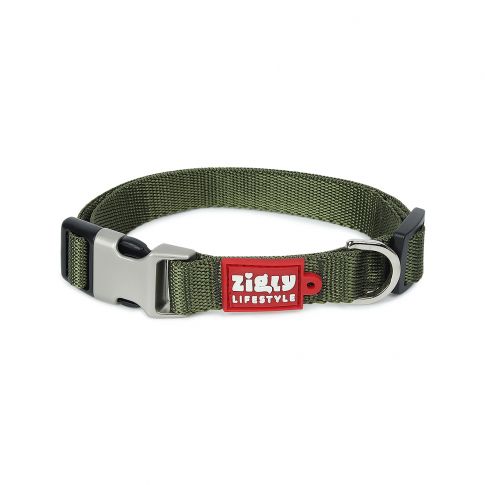 ZL Classic Collar Olive Green Dog Collar