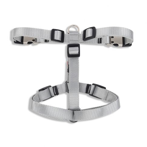 ZL Classic H Dog Harness Silver