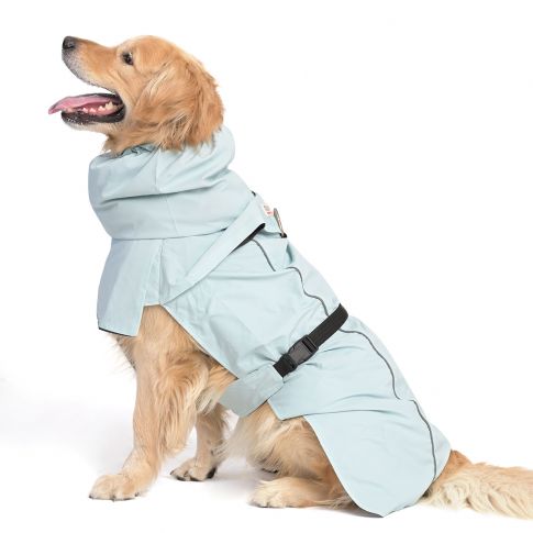 ZL Raincoat & Windcheater for Dogs - Blue