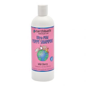 Earthbath Ultra-Mild Puppy Shampoo Tearless & Extra Gentle Wild Cherry Dog Shampoo - 472 ml