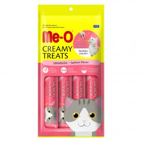 Me-O Salmon Flavor Creamy Cat Treat - 15 gm (Pack Of 20)