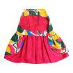 beboji Vibrant Printed Pink Flare Frock