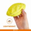 Fofos Rugby Ball Fetch Dog Toy Yellow