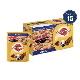 Buy Pedigree Chicken Liver Chunks in Gravy Adult Wet Dog Food
