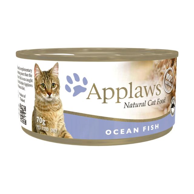 Applaws Ocean Fish Canned Adult Wet Cat Food - 70 gm