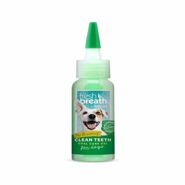 Tropiclean Fresh Breath Clean Teeth Brushing Gel For Dog - 59 ml