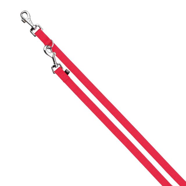 Trixie Classic Adjustable 3 Stage Leash Red M-L (2.00 m/20 mm)