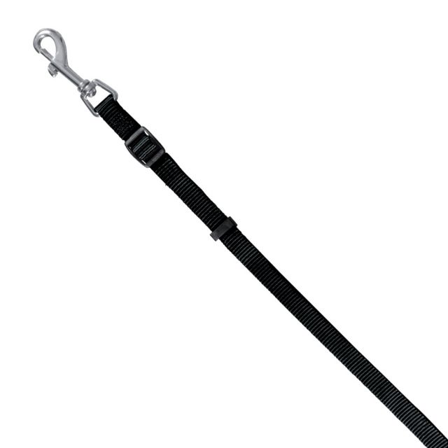 Trixie Classic Fully Adjustable Nylon Leash 25 mm Black - L-XL