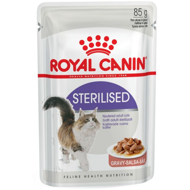 Royal Canin Sterilised Adult Wet Cat Food - 85 gm