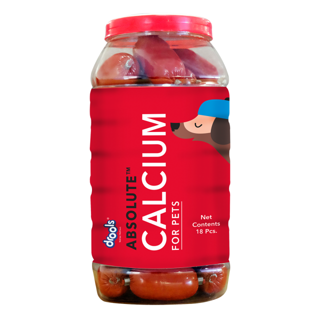Drools Absolute Calcium Sausage Jar-18 Pcs