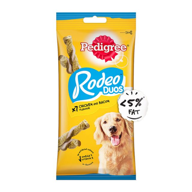 Pedigree Rodeo Duos Chicken & Bacon Adult Dog Treat