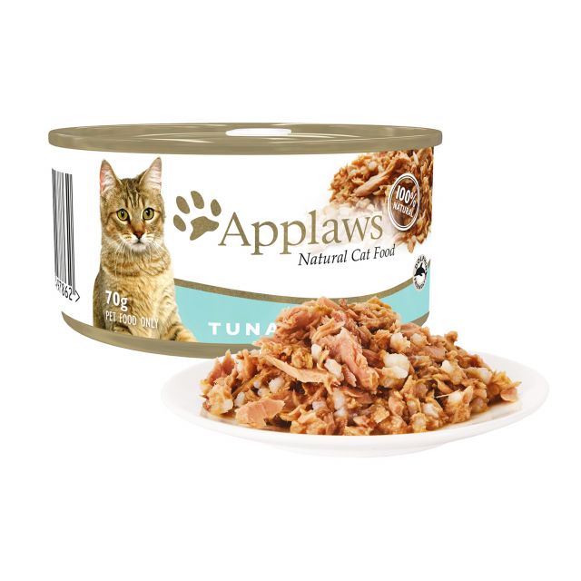 Applaws Tuna Fillet Canned Adult Wet Cat Food - 70 gm