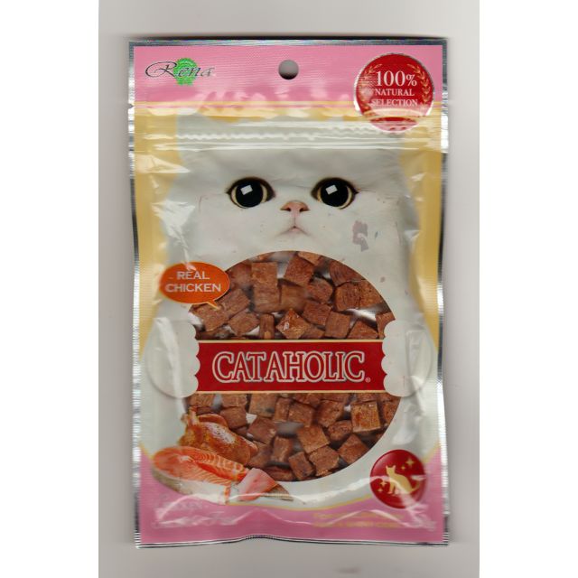 Neko Cat Chicken & Salmon Cubes Cat Meaty Treat - 80 gm