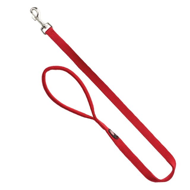 Trixie Premium Nylon Leash Red - XS-S (1.2 m/15 mm)