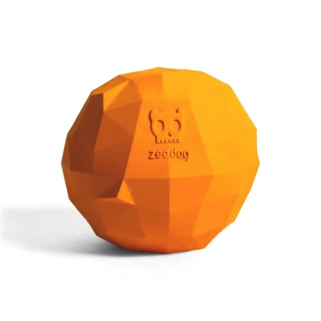 Zee Dog Super Orange Treat Dispensing Dog Toy