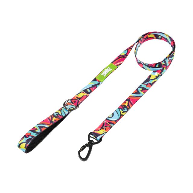 Zoomiez Drip Printed Dog Leash-S