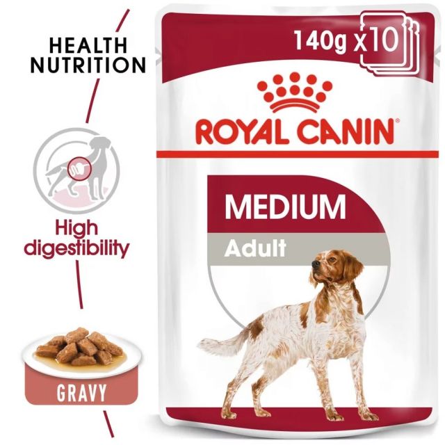 Royal Canin Medium Adult Wet Dog Food 140 Gm