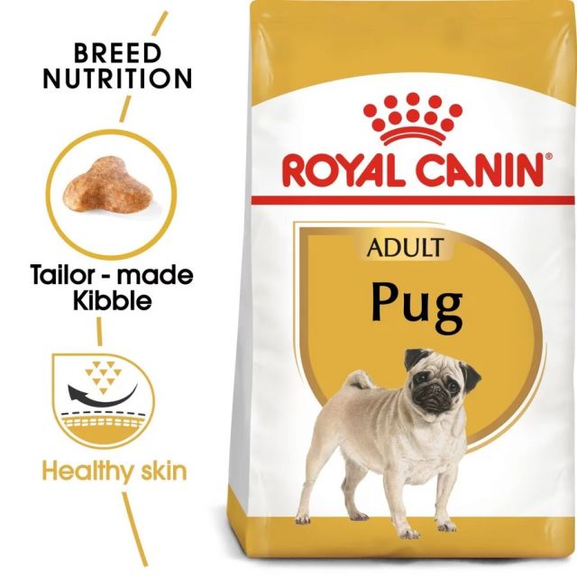 Royal Canin Pug Adult Dry Dog Food - 500 gm