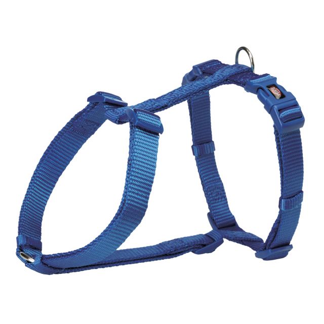 Trixie Premium Nylon H Type Dog Harness Royal Blue M–L (52–75 cm/20 mm)