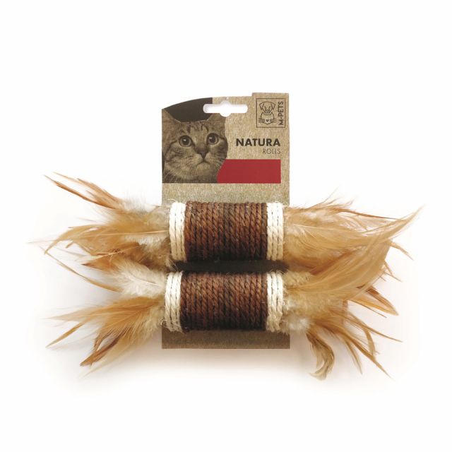 M-Pets Natura Rolls Cat Toy