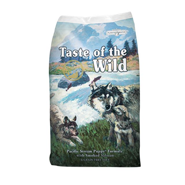 Taste of the Wild Pacific Stream Grain Free Dry Puppy Food - Smoked Salmon - 2 kg