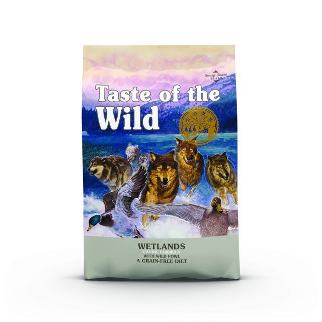 Taste of the Wild Wetlands Grain Free Adult Dry Dog Food - Roasted Fowl - 2 kg