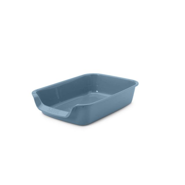 Savic Junior Toilet Litter Box - 56x39x13 cm - Bluestone
