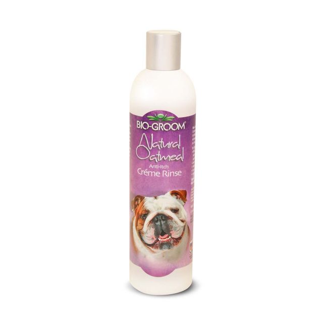 Biogroom Natural Oatmeal Anti-Itch Creme Rinse Dog Conditioner - 355 ml