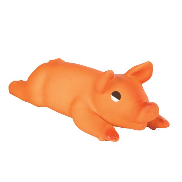 Trixie Sucking Pig Latex Sueaky Dog Toy - 23 cm