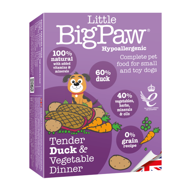 Little Big Paw Tender Duck & Vegetable Dinner Wet Dog Food - 150 gm (Pack Of 7)