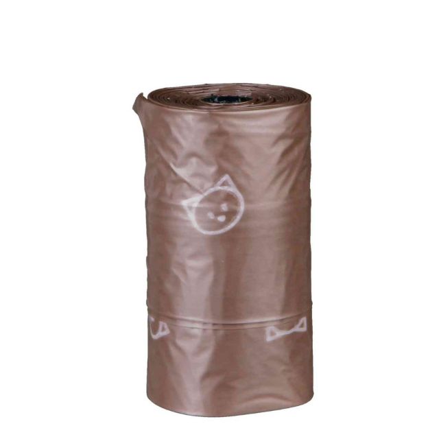 Trixie compostable Cat Waste Bags 3 Ltr -(3 rolls of 10 bags)
