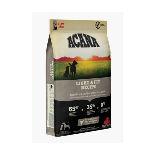 Acana Light & Fit Adult Dry Dog Food - All Breeds-2 kg