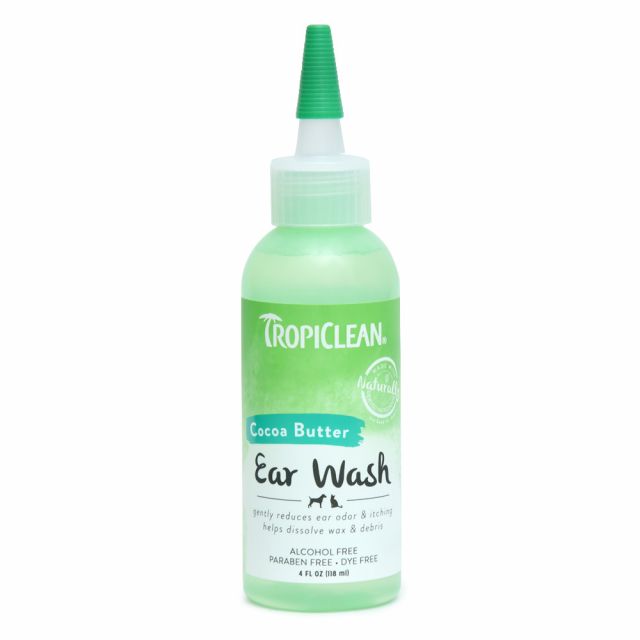 Tropiclean Alcohol-Free Ear Wash - 118 ml