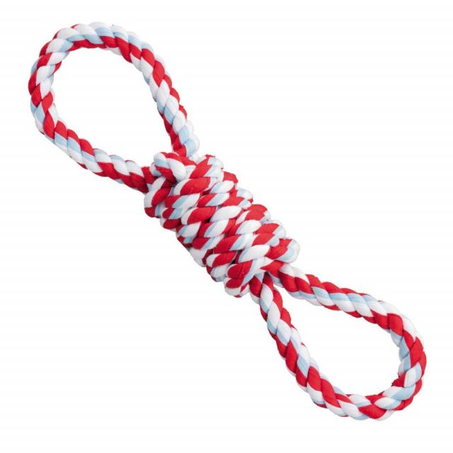 Trixie Playing Dog Rope Toy with 2 Hand Loops - 38 cm