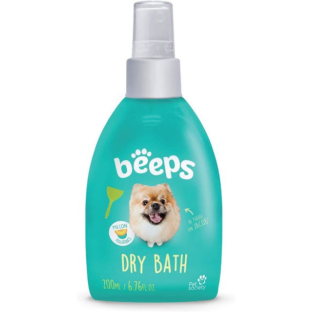 Beeps Dry Bath Dog Shampoo - 200 ml