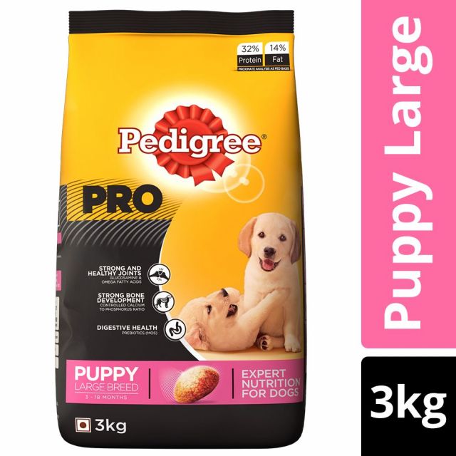 Pedigree PRO Expert Nutrition Large Breed Puppy Dry Food (3-18 Months)