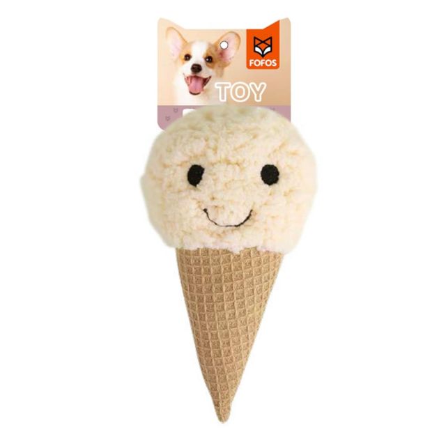 FOFOS Ice Cream Dog Toy - Assorted
