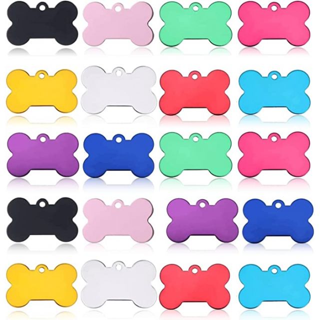 Zigly Personalised Dog & Cat Name Tag - Small Oval - Assorted Colours
