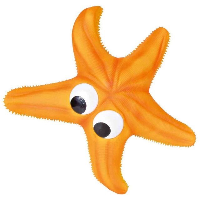 Trixie Starfish Latex Squeaky Dog Toy - 23 cm