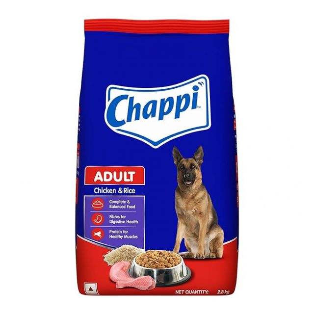 Chappi Chicken And Rice Dry Dog Food 2.8kg