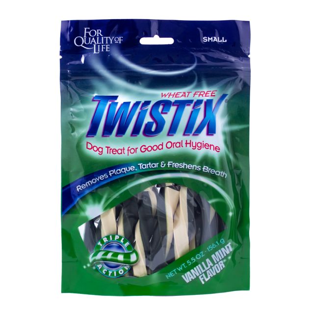 NPIC Twistix Vanilla Mint Dog Dental Treat - 156 gm Small
