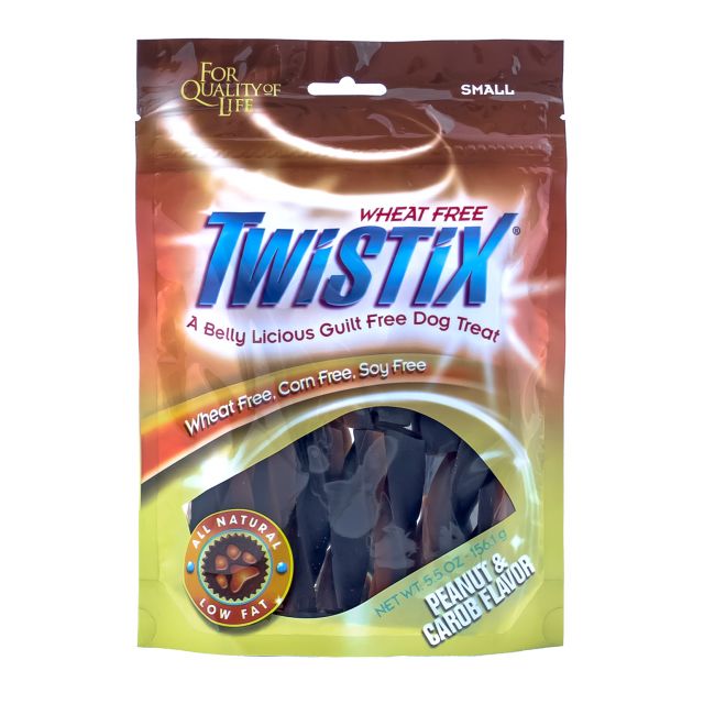 NPIC Twistix Peanut & Carob Flavor Dog Dental Treat - 156 gm Small